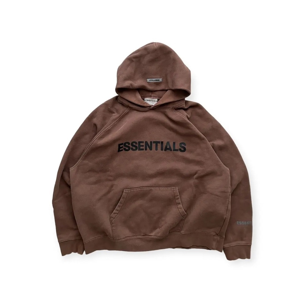 Essentials FEAR OF GOD hoodie in Mocha Brown :) 🤎!